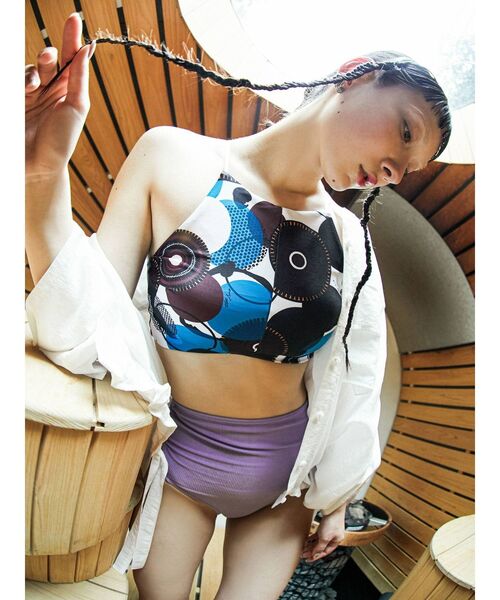 UN3D.（アンスリード）の「サークルドットブラトップ（水着）」 - WEAR