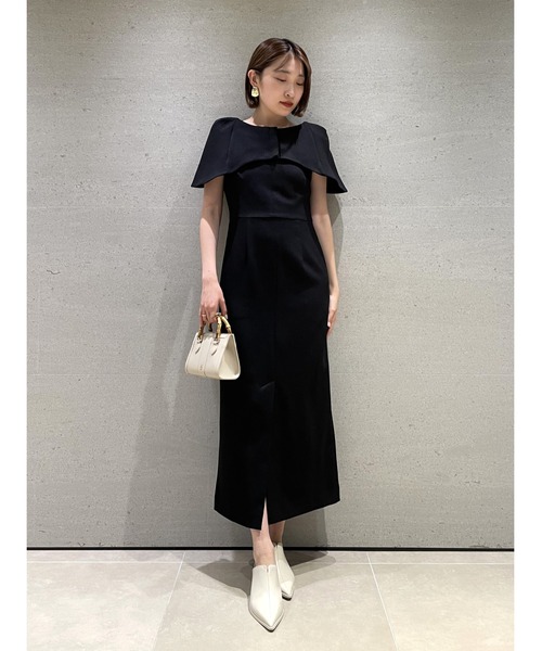 SNIDEL（スナイデル）の「ケープセットタイトドレス（ワンピース