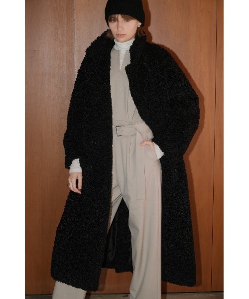 CLANE（クラネ）の「CLANE/クラネ/DOUBLE LONG BOA COAT（その他