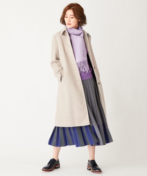 Paul Smith（ポールスミス）の「ウールカシミヤ コート（ステンカラー