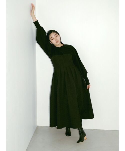 ELENDEEK（エレンディーク）の「ビスチェドッキングワンピース