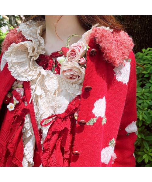 PINK HOUSE（ピンクハウス）の「フリル使いローンオーバーブラウス