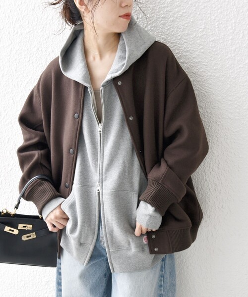 WEB限定】SHIPS any: バーシティ ジャケット 25AW（スタジャン