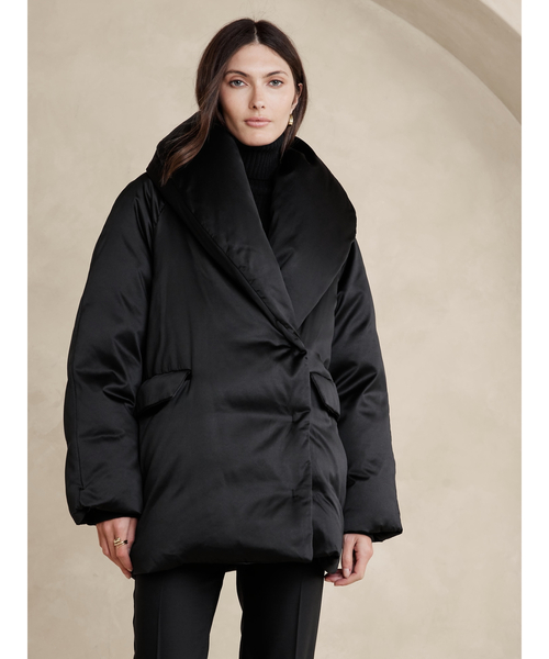 Banana Republic（バナナリパブリック）の「Lucila サテン パファー