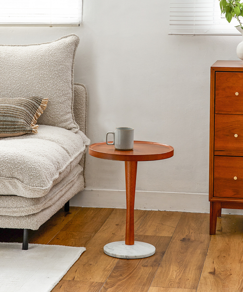 WINDAN SIDE TABLE(MB)ウィンダンサイドテーブル ミディアムブラウン