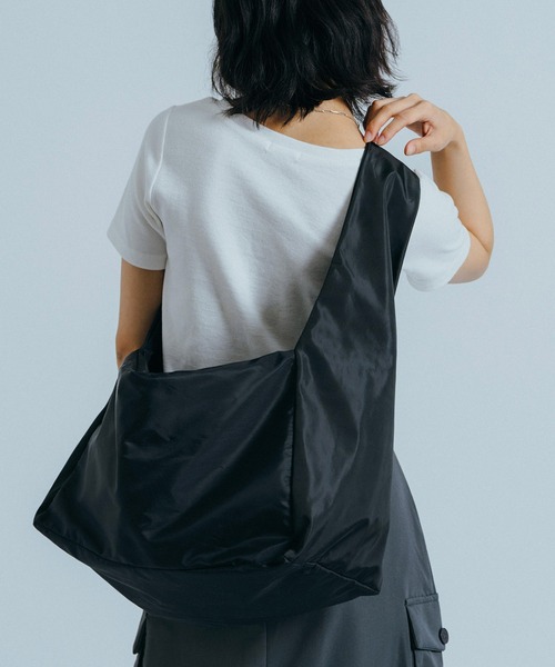 2Way ストリングビッグショルダーバッグ たすき掛け 肩掛け