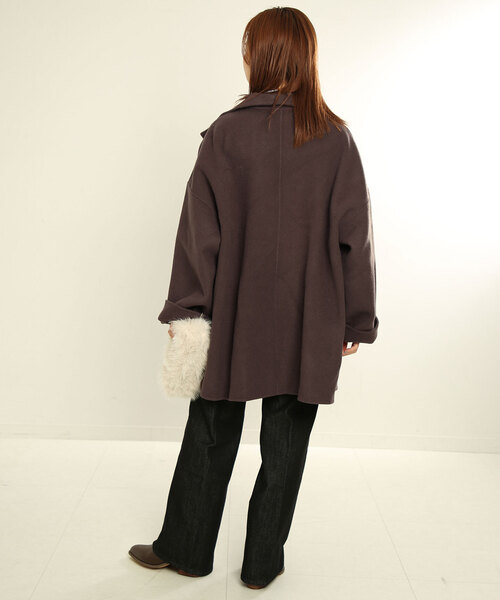 SLOBE IENA（スローブイエナ）の「《追加》souple woolダブルフェイス