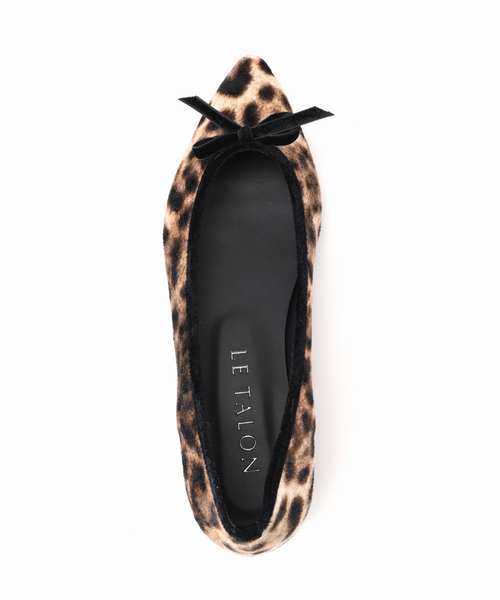 セール】《追加5》ポインテッドレオパードバレエ（バレエシューズ