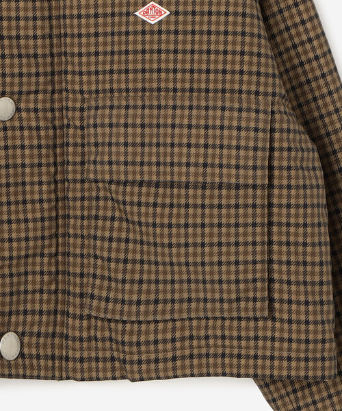 DANTON | 中綿ナイロン ショートジャケット WOMEN（ナイロンジャケット