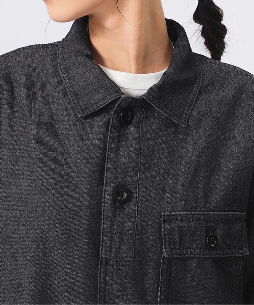 BEAMS BOY（ビームスボーイ）の「デニム ミリタリー オールインワン