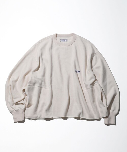 CAHLUMN（カウラム）の「CAHLUMN/カウラム Wool Cotton Loop Back
