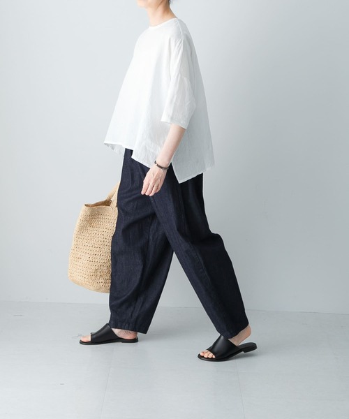 かぐれ（カグレ）の「デニムボリュームパンツ（デニムパンツ）」 - WEAR