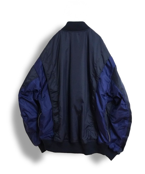 SeeSew（シーソー）の「【UNISEX】OVERSPEC MA-1 JACKET/オーバー