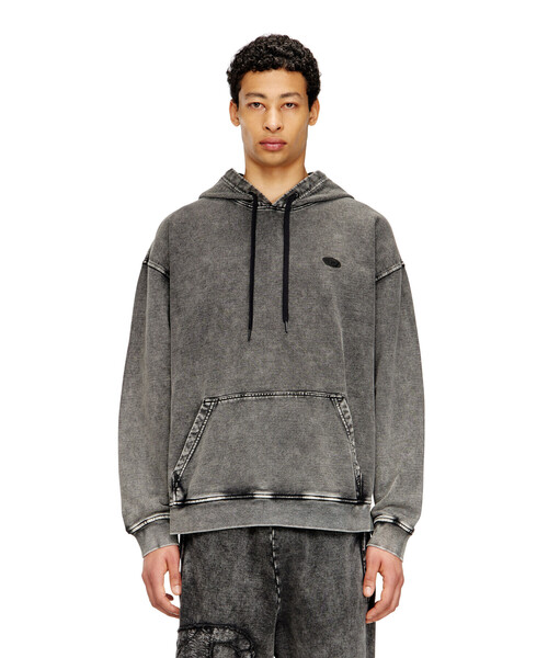 メンズ プルオーバーパーカー S-BOXT-HOOD-DEN（パーカー）｜DIESEL