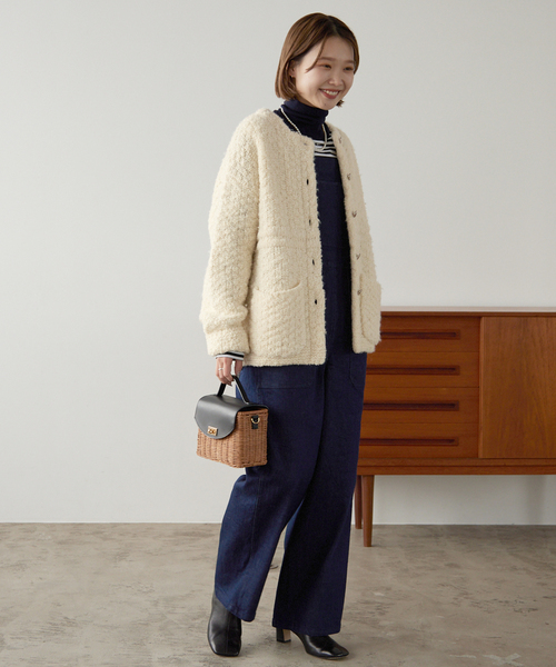 SLOBE IENA（スローブイエナ）の「《追加》金ボタンツィーディ