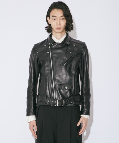 vintage leather THE /a riders jacket size170,180,190（ライダース