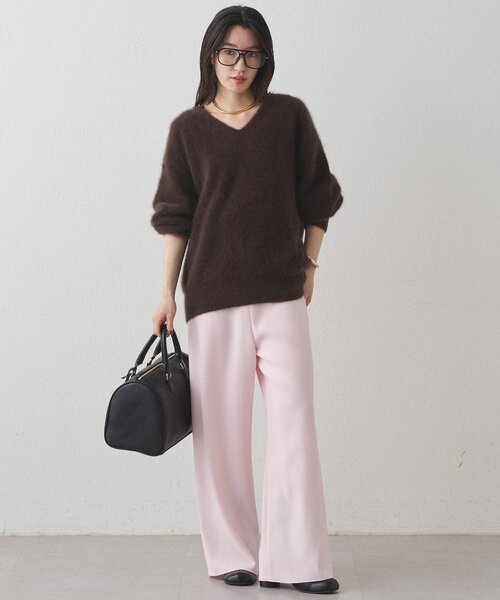 セール】FURカシミヤVニット（ニット/セーター）｜LOUNGEDRESS