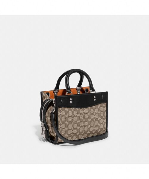 COACH（コーチ）の「ローグ 25・シグネチャー テキスタイル ジャカード