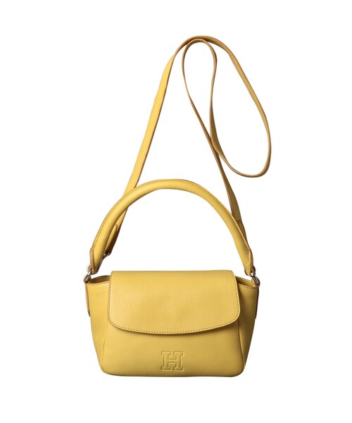 HIROFU（ヒロフ）の「◇【ピアーチェ】レザーハンドバッグ 2WAY 本革