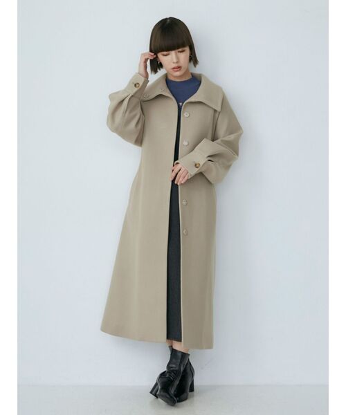 セール】スタンドカラーコート（ステンカラーコート）｜MURUA