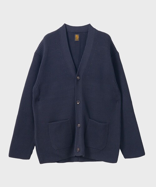 BATONER（バトナー）の「【BATONER/バトナー】SOLID WOOL RIB CARDIGAN