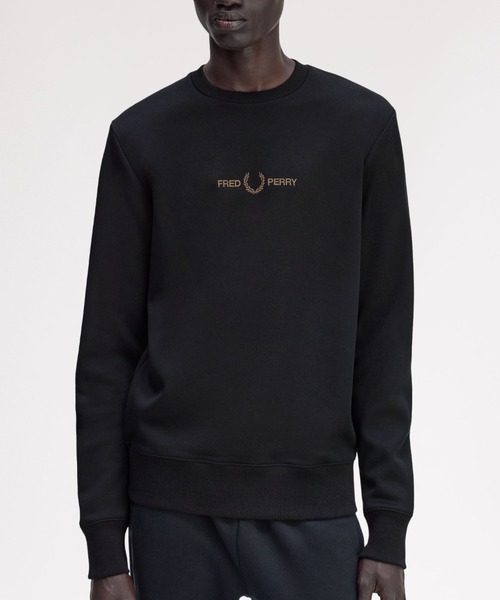 セール】Embroidered Sweatshirt／刺繍スウェットシャツ（スウェット