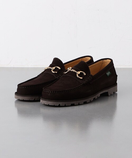 Paraboot（パラブーツ）の「【別注】＜Paraboot＞ SUEDE BIT LOAFER