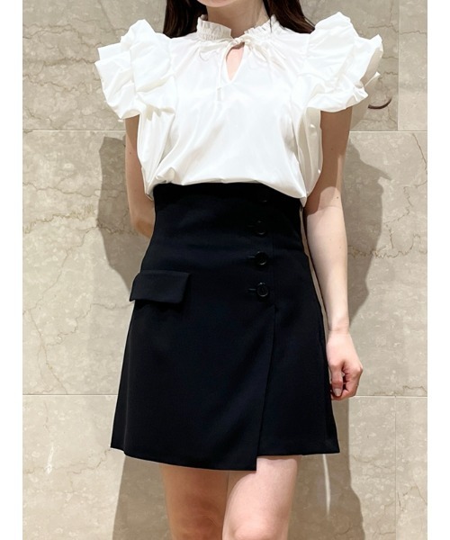 SNIDEL（スナイデル）の「Sustainableハイウエストキュロットショート