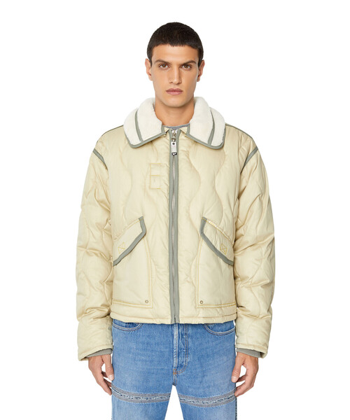 DIESEL（ディーゼル）の「メンズ キルティング ジャケット（ブルゾン