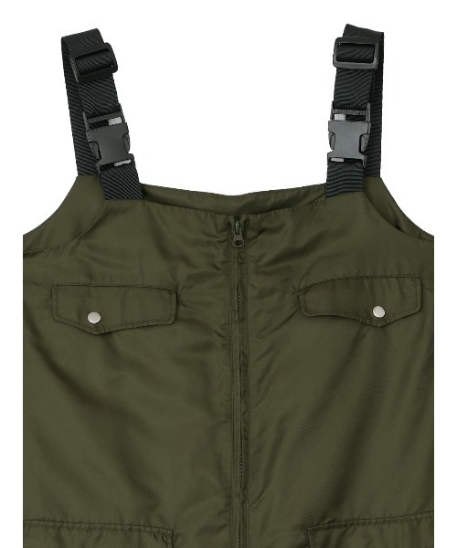 Ameri（アメリ）の「MILITARY WORK I LINE DRESS（ワンピース）」 - WEAR