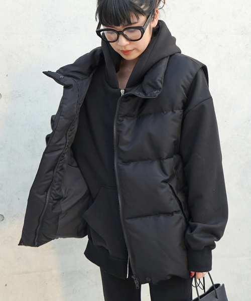 AP STUDIO（エーピーストゥディオ）の「Satin Down Vest（ダウン