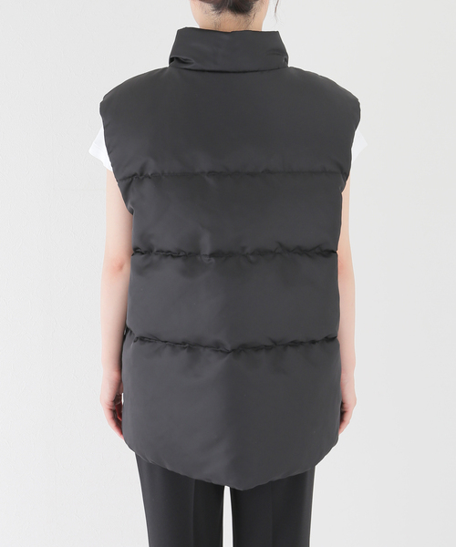 AP STUDIO（エーピーストゥディオ）の「Satin Down Vest（ダウン