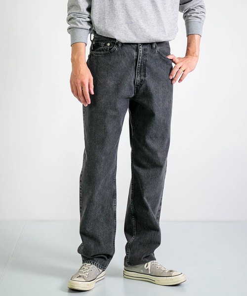 SPELLBOUND / スペルバウンド] 12ozブラックデニム USローカルワイド