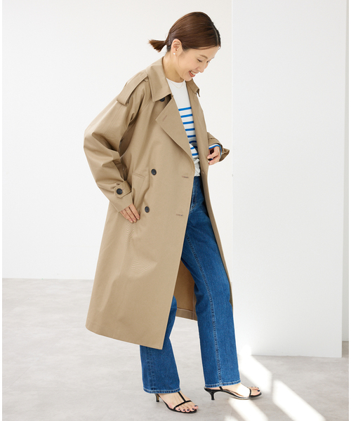 IENA（イエナ）の「トレンチロングコート（トレンチコート）」 - WEAR