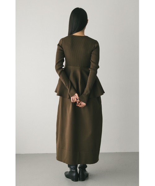 セール】ドッキングフォルムニットワンピース（ワンピース