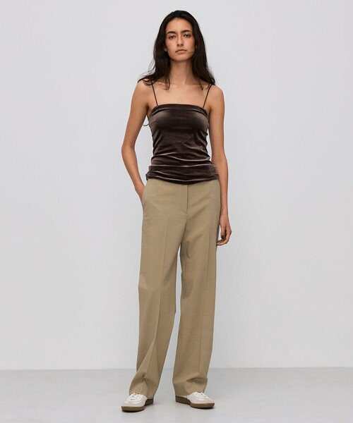 inner piece ベロアジャージー カップインキャミソール（キャミソール