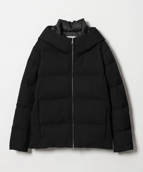 WEB限定 WARDROBE SMART】LANATEC フード ダウンジャケット（ダウン