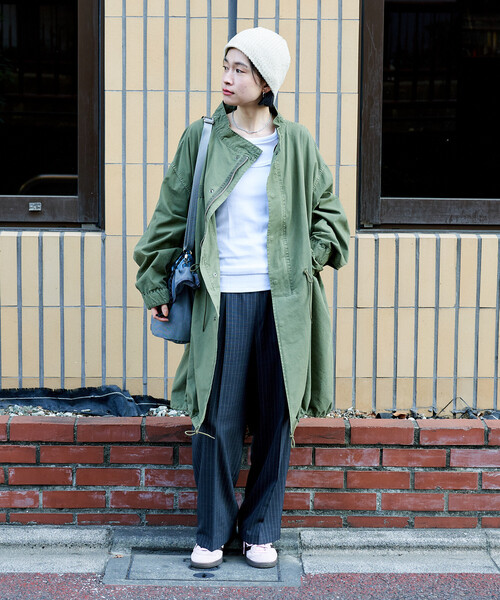 M-65 フェード加工 ロング モッズコート（モッズコート）｜FREAK'S