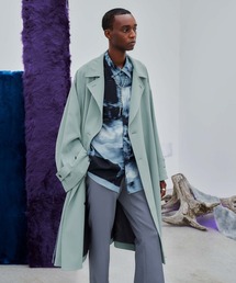 HARE（ハレ）｜ステンカラーコート（ブルー系）一覧 - WEAR