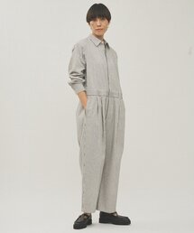 Whim Gazette（ウィムガゼット）の「二重織ノースリーブジャンプスーツ