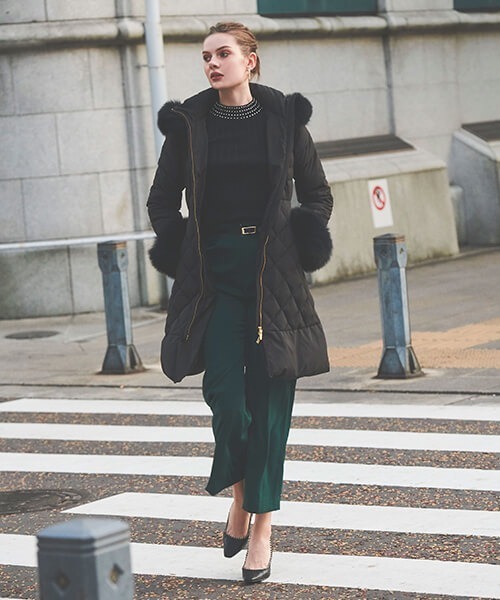 EIMY ISTOIRE（エイミーイストワール）の「EIMY DOWN DRESS 2019