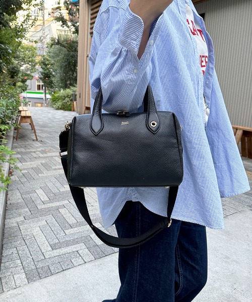 Beau're（ヴュレ）の「BEAURE ヴュレ カウレザー ボストン バッグ