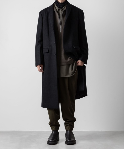 ato（アトウ）の「CHESTERFIELD COAT（チェスターコート）」 - WEAR