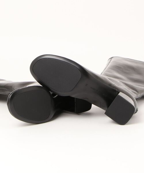 ブロックヒール ロングブーツ（ブーツ）｜CHARLES & KEITH（チャールズ