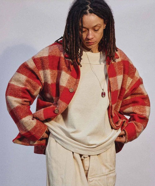 Bshop（ビショップ）の「Monostereo | フランネル バーンジャケット