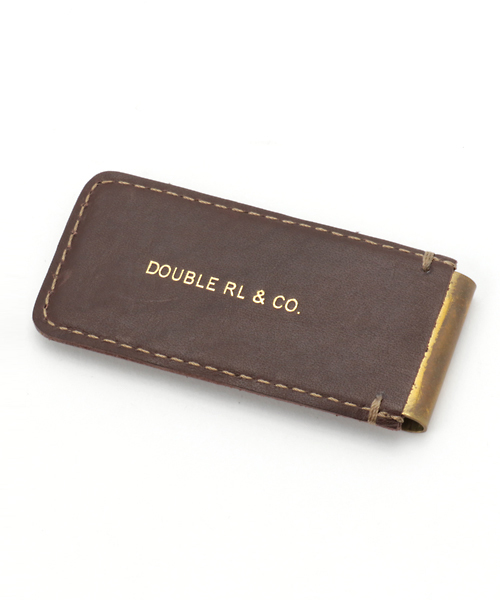 RRL（ダブル アール エル）の「ブラスレザー マネークリップ（その他