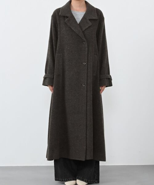 セミダブルバックフレアウールコート 【低身長・小柄女性】（その他