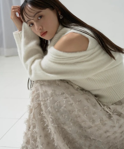 SNIDEL（スナイデル）の「フォックスアルパカショートカーディガン