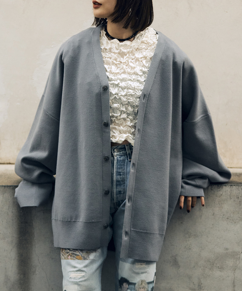 CITYSHOP（シティーショップ）の「“O”OVER カーディガン（ニット
