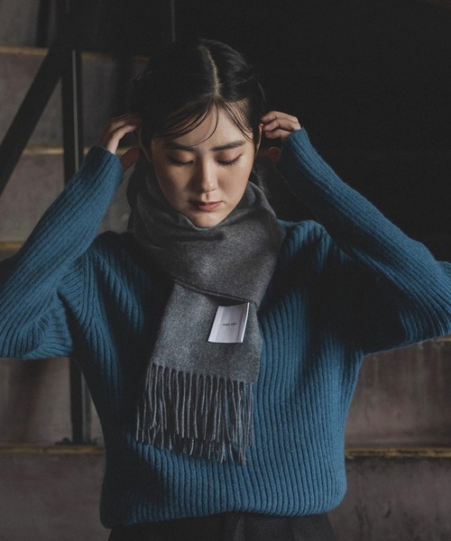 matti totti】カシミヤ マフラー カシミア 100％ 大判 レディース 無地